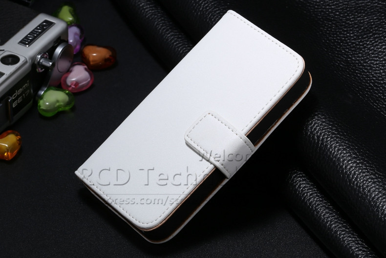 Кожаный чехол-бумажник для Apple iPhone 5 5S 5G