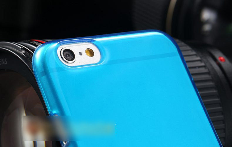 Ультратонкий прозрачный чехол для Apple iPhone 6 4.7 / plus 5.5