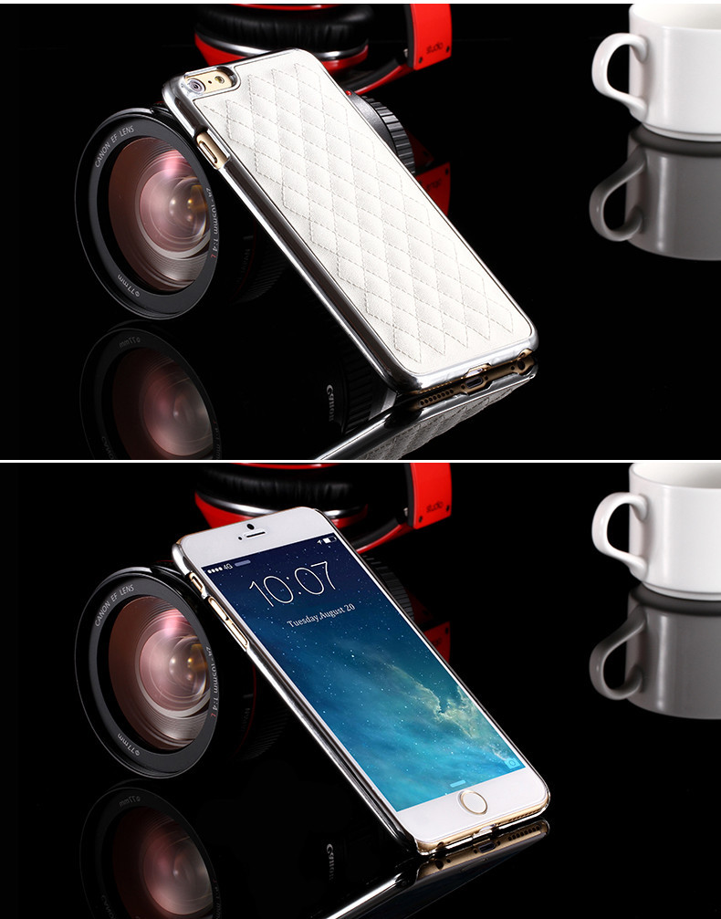 Кожаный чехол с жестким каркасом для Apple iPhone 6 4.7