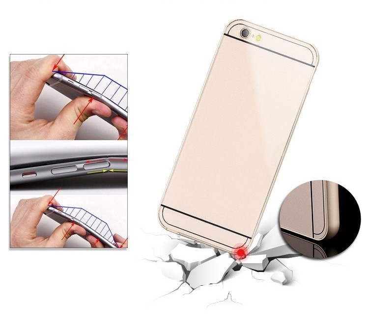 Алюминиевый чехол с логотипом Apple iPhone 6 4.7 / plus 5.5
