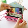 Кожаный чехол бумажник для iPhone 4, i5, i6, Samsung S2, S3, S4, S5 (00282)