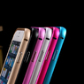 Металлический чехол с логотипом Apple iPhone 6 4.7 / plus 5.5 (05007)